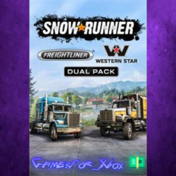 ☀️SnowRunner - Freightliner & Western Star Dual Pack XBOX DLC