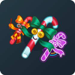 Случайный коллекционный подарок Candy Cane