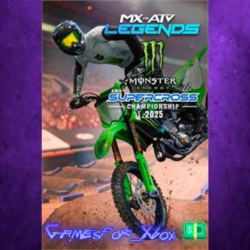 ☀️MX vs ATV Legends - 2025 Monster Energy Supercross Championship XBOX DLC