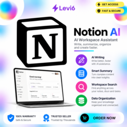 Notion PLUS Plan Подписка на вашу учетную запись 1 год