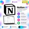 Notion PLUS Plan Подписка на вашу учетную запись 1 год