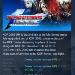 THE KING OF FIGHTERS 2002 UNLIMITED MATCH АВТОДОСТАВКА STEAM GLOBAL МГНОВЕННО ЛИЦЕНЗИ