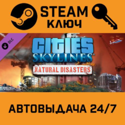 Cities: Skylines - Natural Disasters. STEAM-ключ