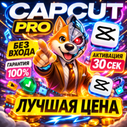 CapCut Pro 30 Дней | Мгновенная Доставка