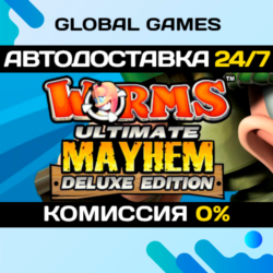Worms Ultimate Mayhem Deluxe Edition  Steam Ключ РФ СНГ