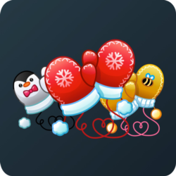 Случайный коллекционный подарок Snow Mittens