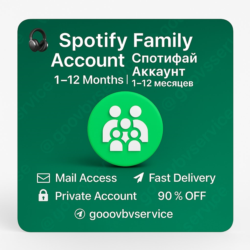 Spotify Premium Family | Аккаунт | 1–3 месяцев