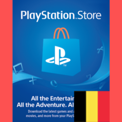 PLAYSTATION BE 200 EUR КАРТА ПОПОЛНЕНИЯ БЕЛЬГИЯ КОД