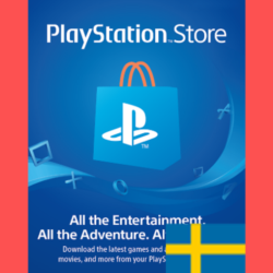 PLAYSTATION SE 150 SEK КАРТА ПОПОЛНЕНИЯ ШВЕЦИЯ КОД