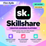 Skillshare Premium, 1 месяц, общий аккаунт