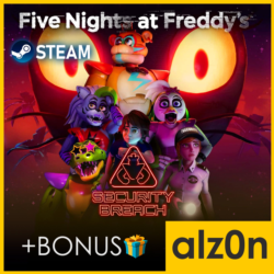 🟥Five Nights at Freddy's: Security Breach・STEAM・