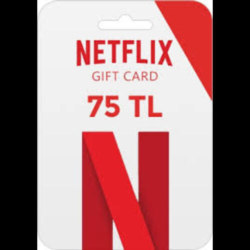 Netflix Gift Card 75 TL  Ключ Нетфликс Турция