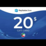 PlayStation Network  Card 20 USD KWD PSN Key Кувейт