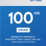 PlayStation Network Card 100 USD  OMN  PSN Key Оман