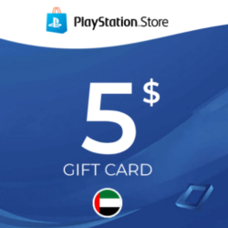 PlayStation Network Card 5 USD  UAE  PSN Key ОАЭ