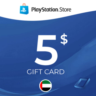 PlayStation Network Card 5 USD  UAE  PSN Key ОАЭ