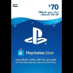 PlayStation Network Card 70 USD  UAE  PSN Key ОАЭ