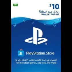 PlayStation Network Card 10 USD KSA Key SAUDI ARABI