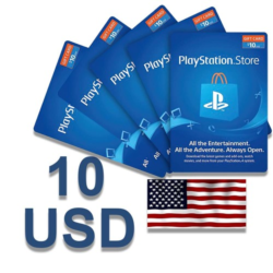 PlayStation Network  Card 10 USD  USA  Ключ PSN    США