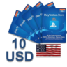 PlayStation Network  Card 10 USD  USA  Ключ PSN    США