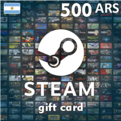 Steam Wallet Gift  Card 500 ARS  Ключ Аргентина