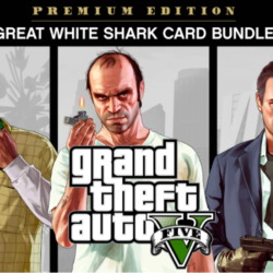 GTAV  Premium Online Ed&Great White Shark Card Rockstar