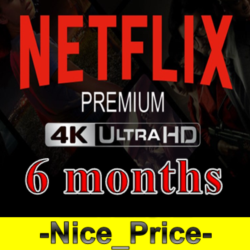 NETFLIX PREMIUM 4K ULTRA 6 МЕСЯЦЕВ |В РФ РАБОТАЕТ