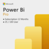 POWER BI PRO 25/100 users 1 year ключ
