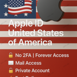 Apple ID США | Нет 2FA | Активен и готов