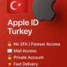 Apple ID Турция | Нет 2FA | Активно и готово