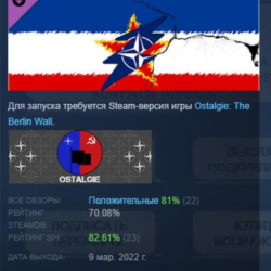 Ostalgie: Раздор в Югославии DLC STEAM РОССИЯ
