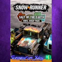 ☀️SnowRunner – Salt of the Earth Vinyl Wrap Pack XBOX DLC
