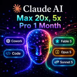 Claude Max 20x, 5x, Pro: Claude Fable 5, Claude Opus 4.8 | АВТО ВЫДАЧА, ПОЛНАЯ ГАРАНТ