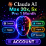Аккаунт Claude Max 5x, 20x, Pro: Fable 5, Opus 5 | 100% АВТО, ПОЛНАЯ ГАРАНТИЯ