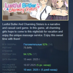 Lustful Butler And Charming Sisters АВТОДОСТАВКА STEAM GLOBAL МГНОВЕННО ЛИЦЕНЗИЯ