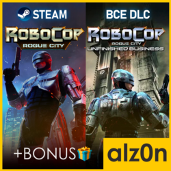 🟥RoboCop: Rogue City [ДВЕ ЧАСТИ]・STEAM・ГАРАНТИЯ・