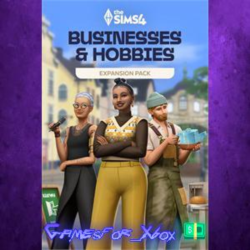☀️The Sims 4 Businesses & Hobbies Expansion Pack XBOX DLC
