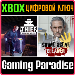 CRIME SCENE CLEANER & THIEF SIMULATOR XBOX КЛЮЧ/КОД