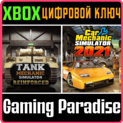 CAR MECHANIC SIMULATOR 2021 & TANK MECHANIC SIMULATOR X