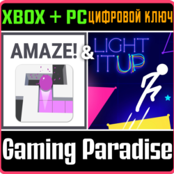 AMAZE! & LIGHT-IT UP XBOX   PC (WIN) КЛЮЧ/КОД
