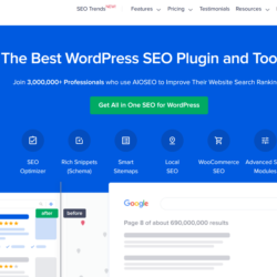 Оригинальная лицензия All in One SEO Pro на один год