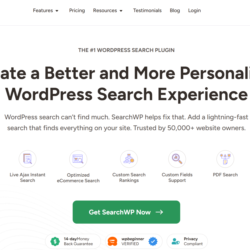 Последняя версия плагина SearchWP Search GPL