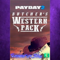 ☀️PAYDAY 2 CRIMEWAVE EDITION - The Butcher’s Western Pack XBOX DLC