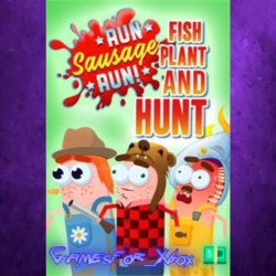 ☀️Run Sausage Run Fish, Plant and Hunt XBOX DLC