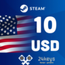 🎯STEAM 10 ДОЛЛАРОВ (USA|EU|TR|GBP|ARG)🎯