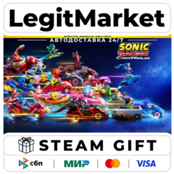 Sonic Racing: CrossWorlds DELUXE / Steam AUTO / РУ   МИР