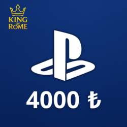 PlayStation Турция (4000  ) Подарочная карта | 24/7 Автодоставка