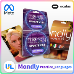 Mondly: Practice Languages in VR  ключ для Oculus Quest
