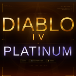 DIABLO IV ПЛАТИНА 500-23000 | РФ/МИР | PC/XBOX/PS