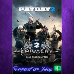 ☀️PAYDAY 2 CRIMEWAVE EDITION - The Gage Chivalry Pack XBOX DLC